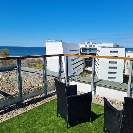 Apartment Apartamentyprzymorzu Olympic Park Z Prywatnym Tarasem Z Widokiem Na Morze Kolobrzeg