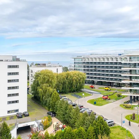 Lejlighed Apartamentyprzymorzu Olympic Park Z Prywatnym Tarasem Z Widokiem Na Morze Kołobrzeg