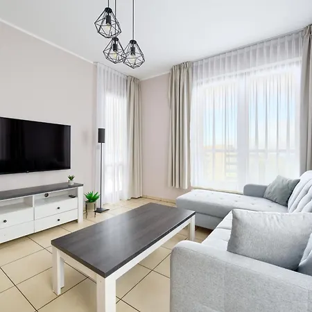 公寓 Apartamentyprzymorzu Olympic Park Z Prywatnym Tarasem Z Widokiem Na Morze *