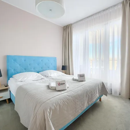 Apartamentyprzymorzu Olympic Park Z Prywatnym Tarasem Z Widokiem Na Morze 公寓
