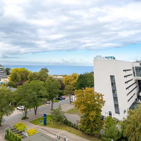 Appartamento Apartamentyprzymorzu Olympic Park Z Prywatnym Tarasem Z Widokiem Na Morze