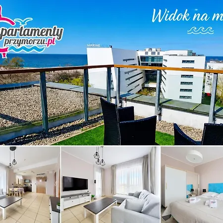Apartamentyprzymorzu Olympic Park Z Prywatnym Tarasem Z Widokiem Na Morze Apartman *