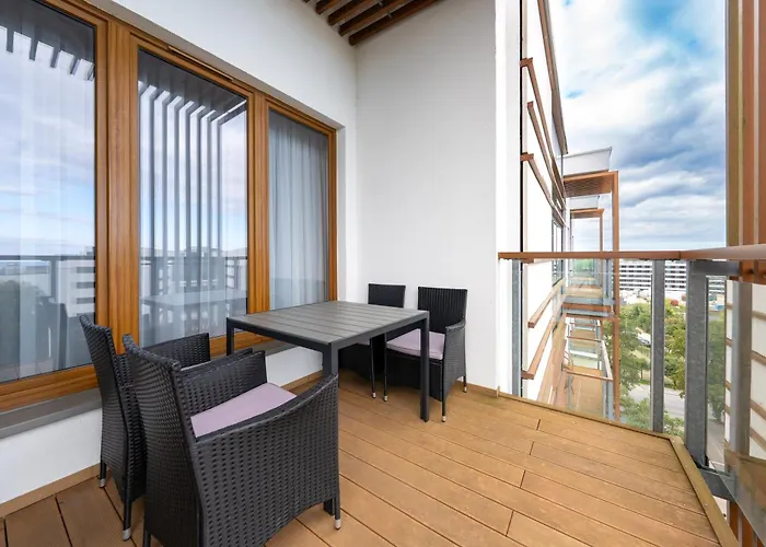 Appartement Apartamentyprzymorzu Olympic Park Z Prywatnym Tarasem Z Widokiem Na Morze *