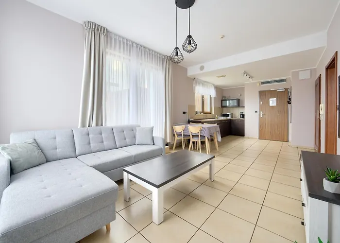 Apartamentyprzymorzu Olympic Park Z Prywatnym Tarasem Z Widokiem Na Morze Appartement Kołobrzeg